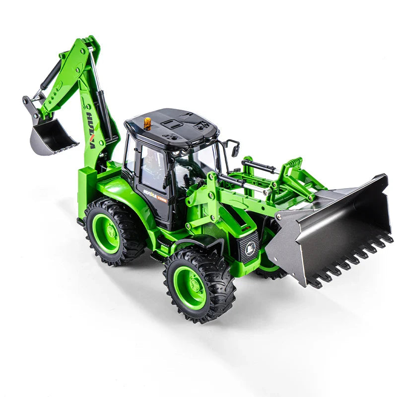 Huina 1579 9-Channel RC Bidirectional Excavator Remote Control Forklift Engineering Vehicle